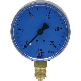 Öldruckmanometer ø 63 mm, DN 8 (1/4“) B radial